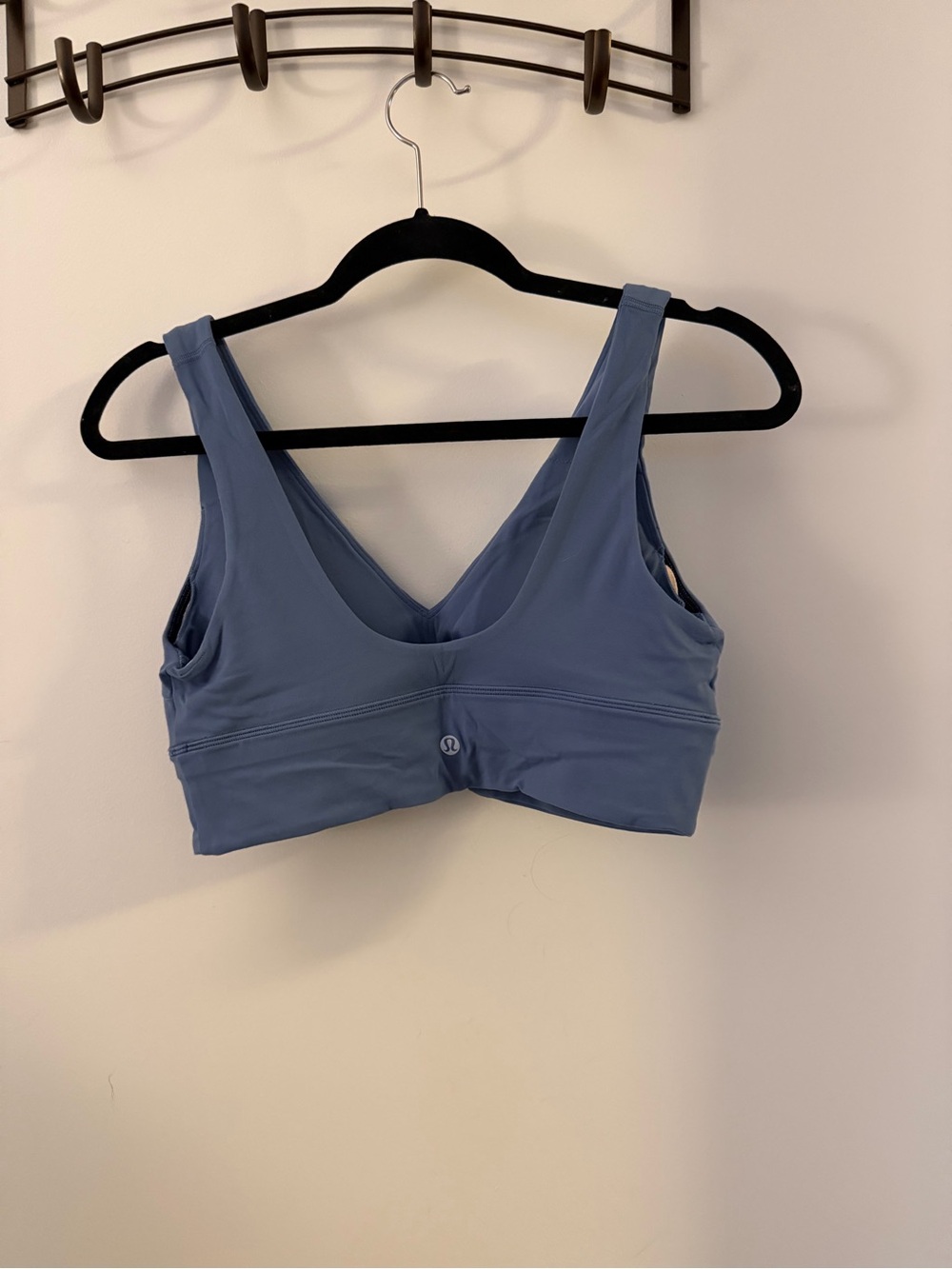 lululemon athletica Blue V-Neck Sports Bra - Picture 2 of 2